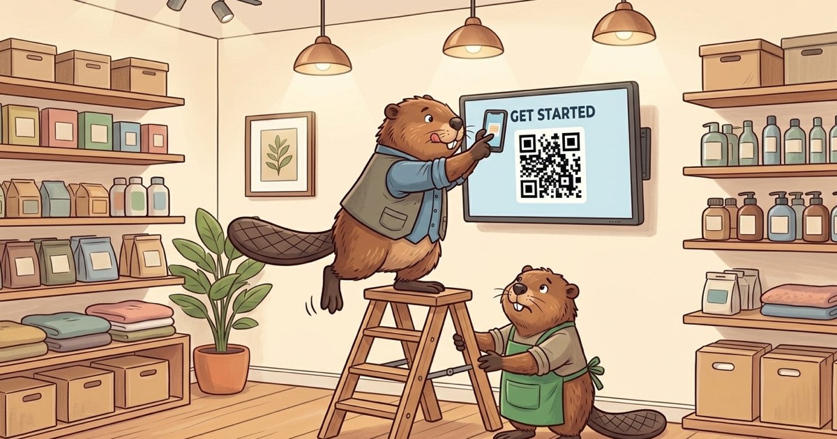 Digital signage setup in 5 minutes: a real first boot